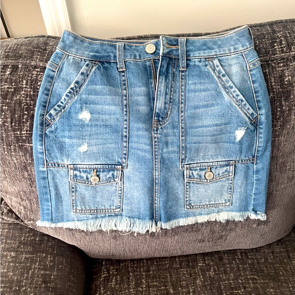 Jean skirt